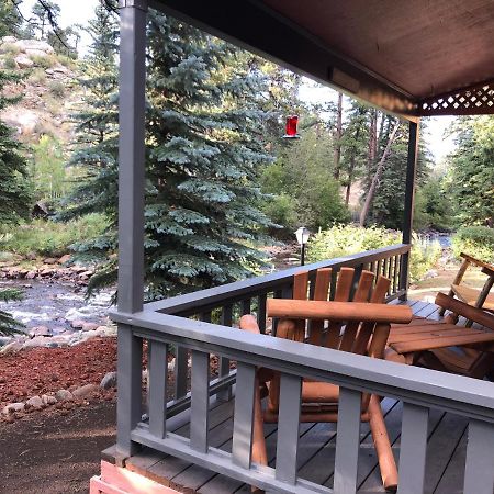 Riverfront Mountain Cottage Retreat Estes Park Exterior photo